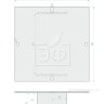 Оголовок 250x250 для 200 забивной ж/б сваи